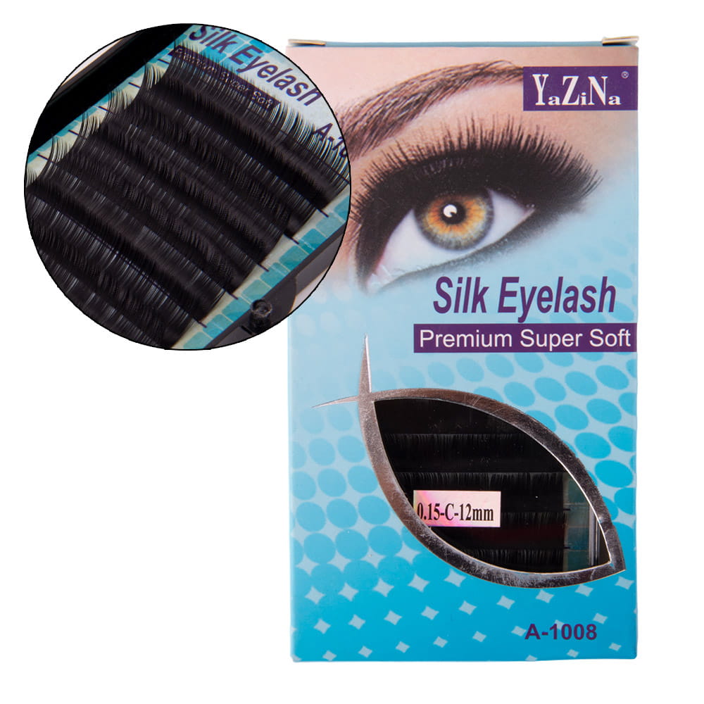 Rzęsy na pasku Silk Eyelash super soft 0.15-C-12mm