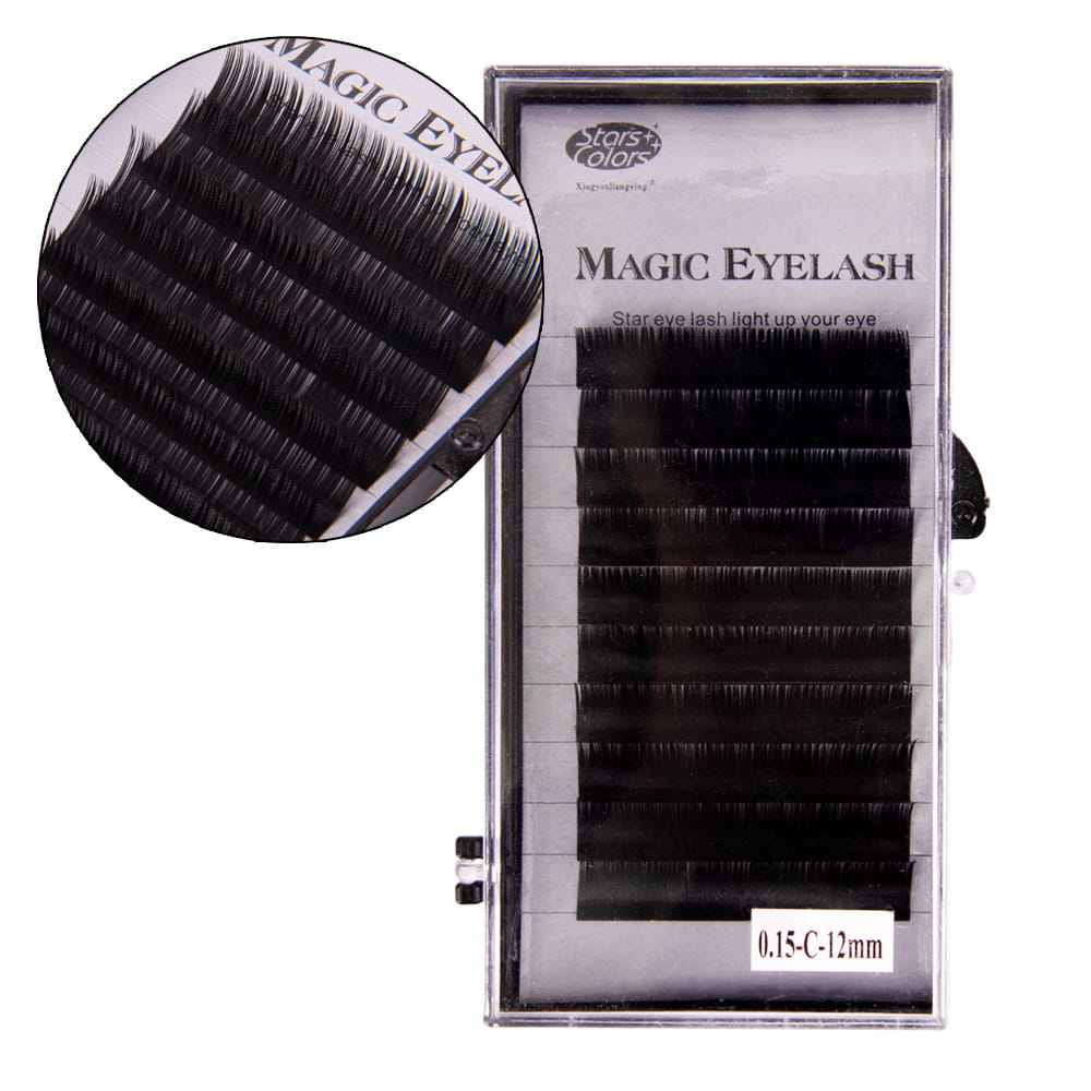 Rzęsy na pasku Stars colors 0.15-C-12 mm