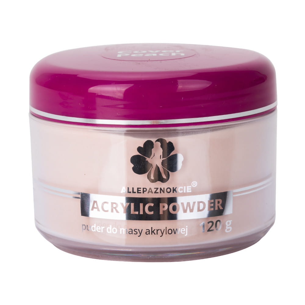 Puder akrylowy do paznokci Allepaznokcie Cover Peach 120 g Nr 6