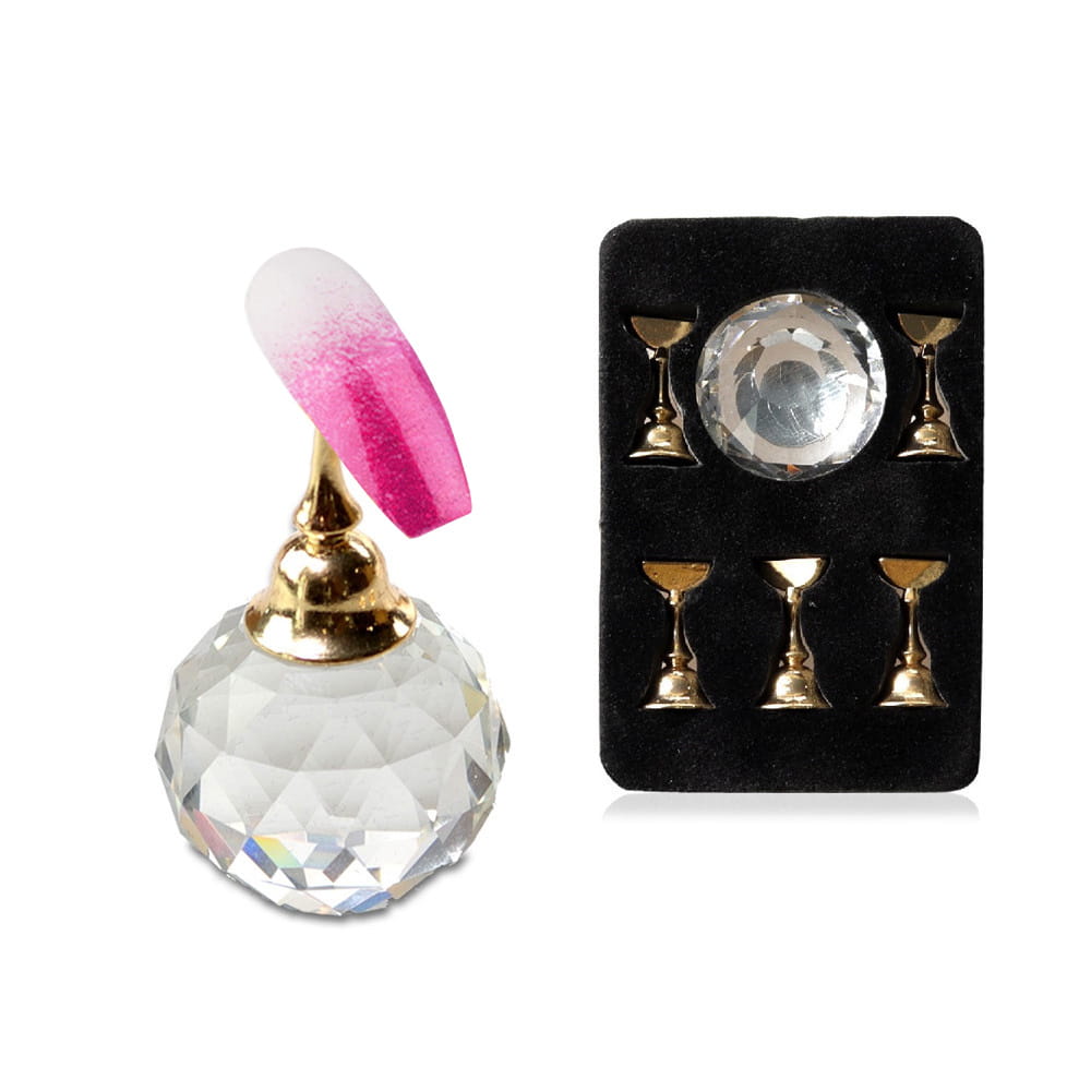 Magnetyczny uchwyt stojak holder do wzorków i zdobień kula Nr 2