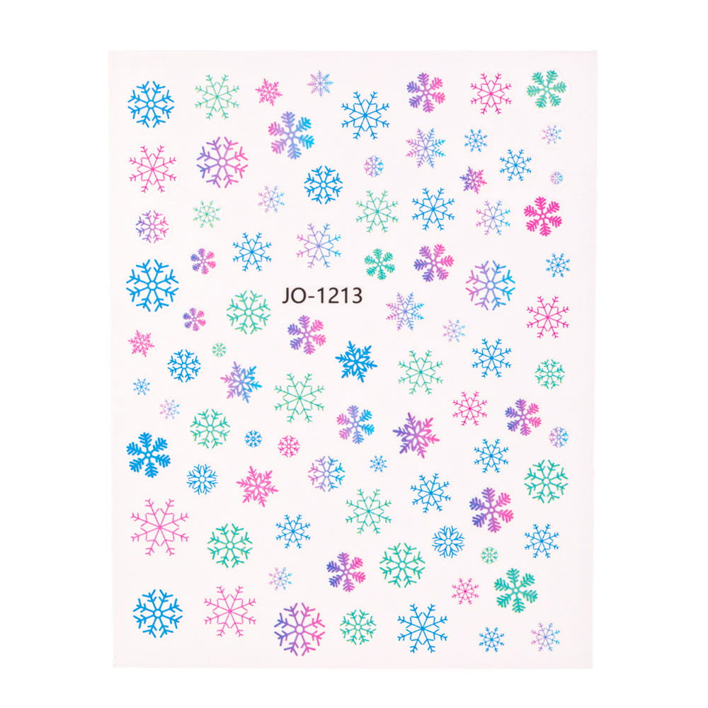 Naklejki do paznokci samoprzylepne świąteczne JO-1213