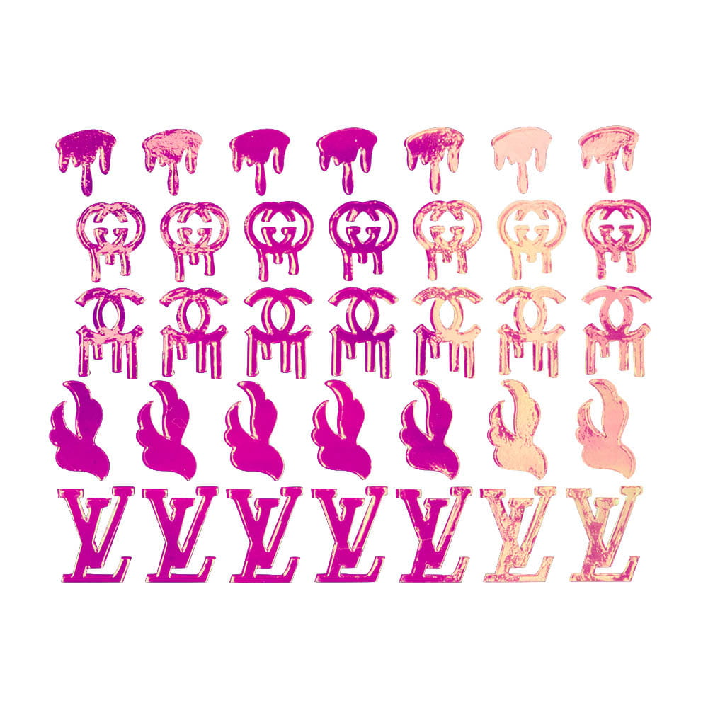 Naklejka samoprzylepna kształty logotypy Nr 24