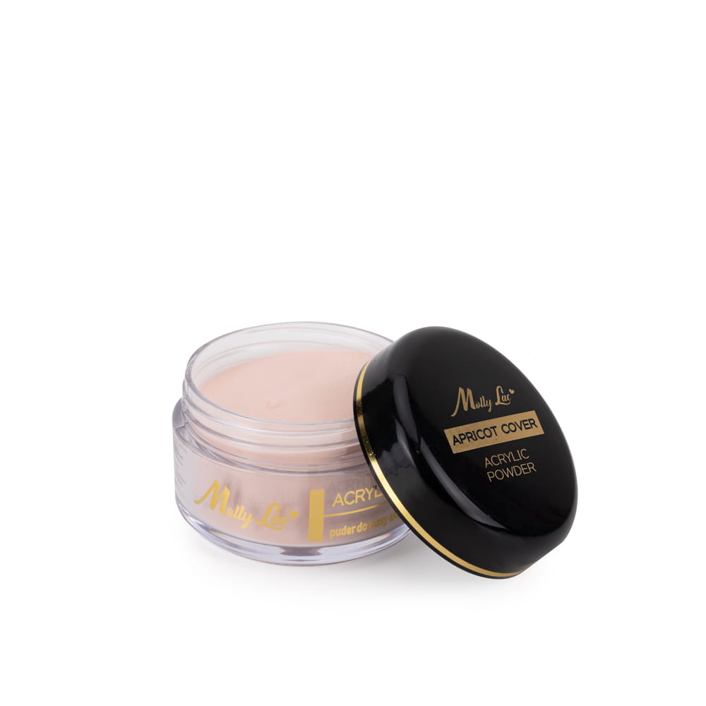 Puder akrylowy do paznokci MollyLac Acrylic Powder Apricot Cover 15 g