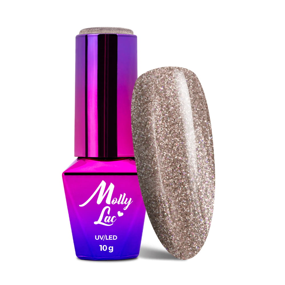 Lakier hybrydowy LED/UV Gel Polish MollyLac Obsession Nr 210 Modest 10 g