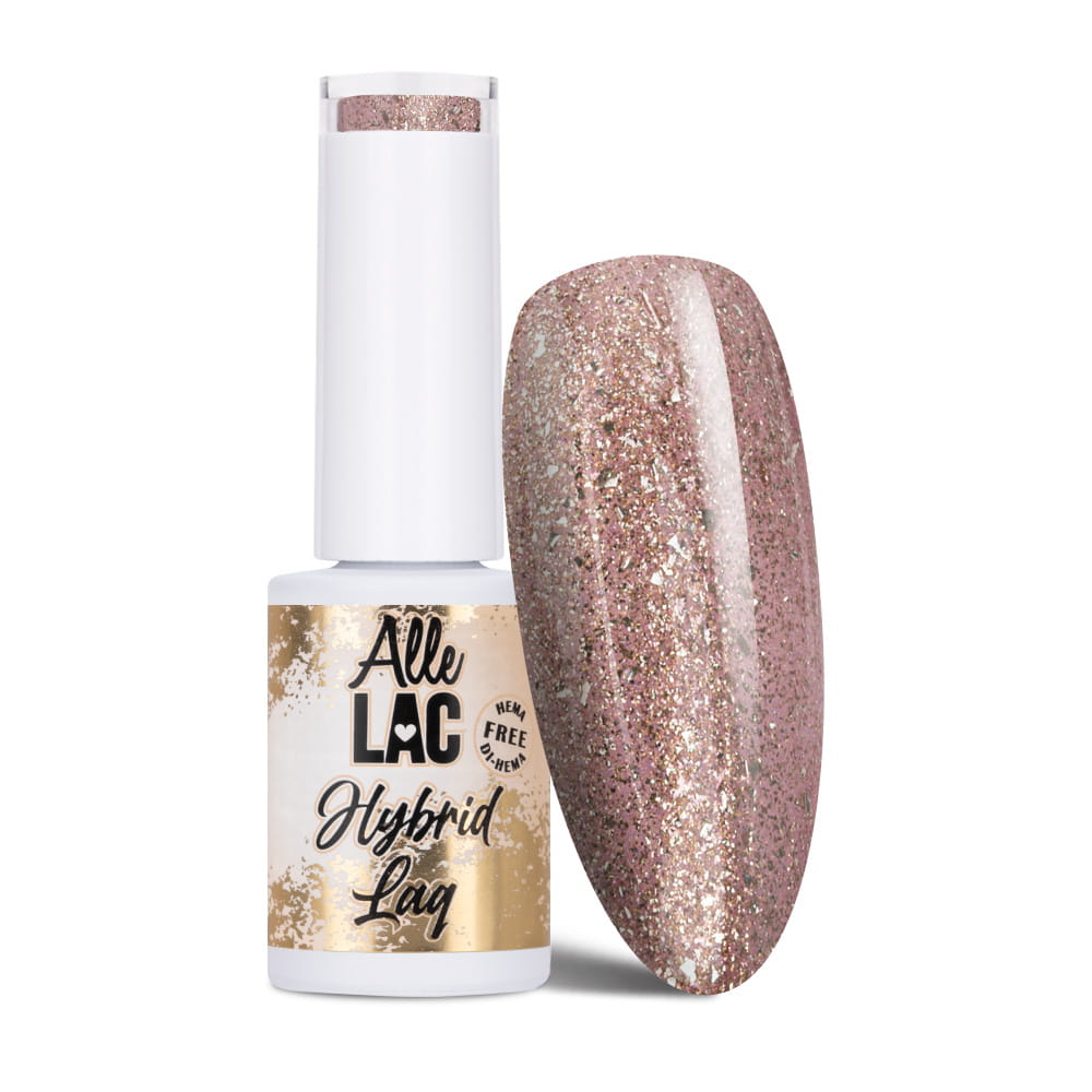 Lakier hybrydowy LED/UV Gel Polish AlleLac Masquerade Collection Nr 95 HEMA/Di-HEMA Free 5g