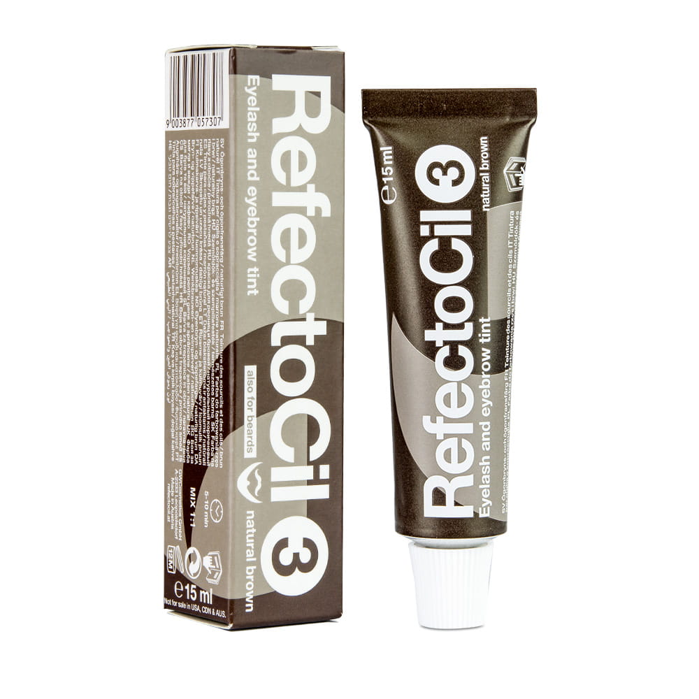 Henna żelowa do brwi i rzęs brązowa 3 Refectocil 15ml