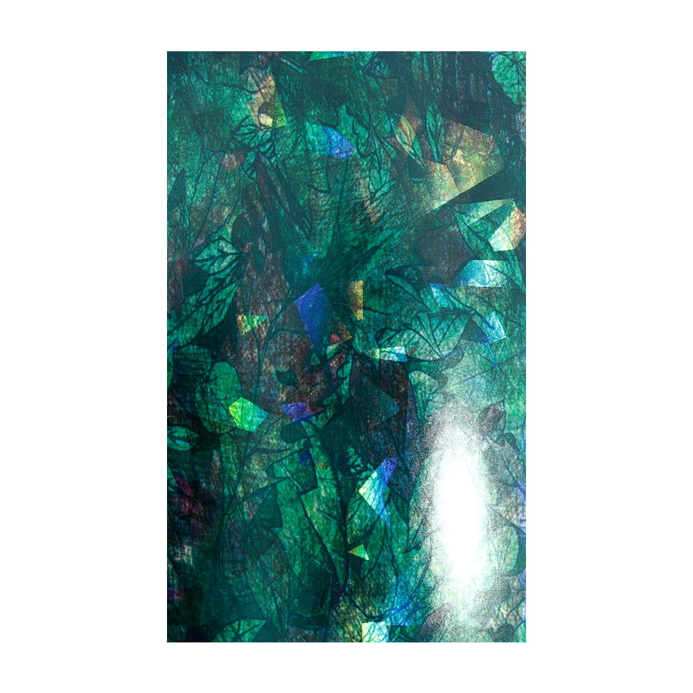 Naklejka do paznokci Laser effect samoprzylepna arkusz 8 cm x 5 cm Nr 171