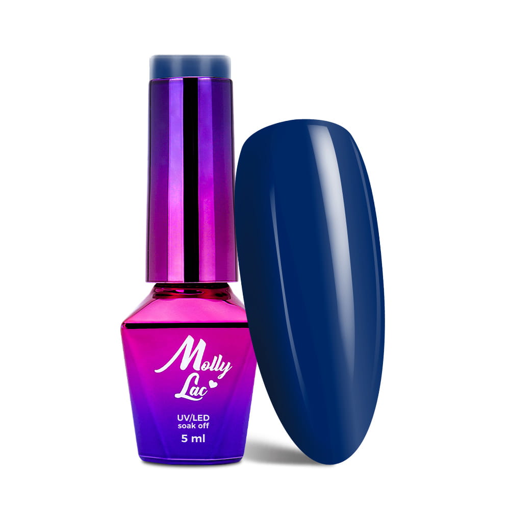 Lakier hybrydowy LED/UV Gel Polish MollyLac Miss Iconic Nr 517 I'm good 5 ml