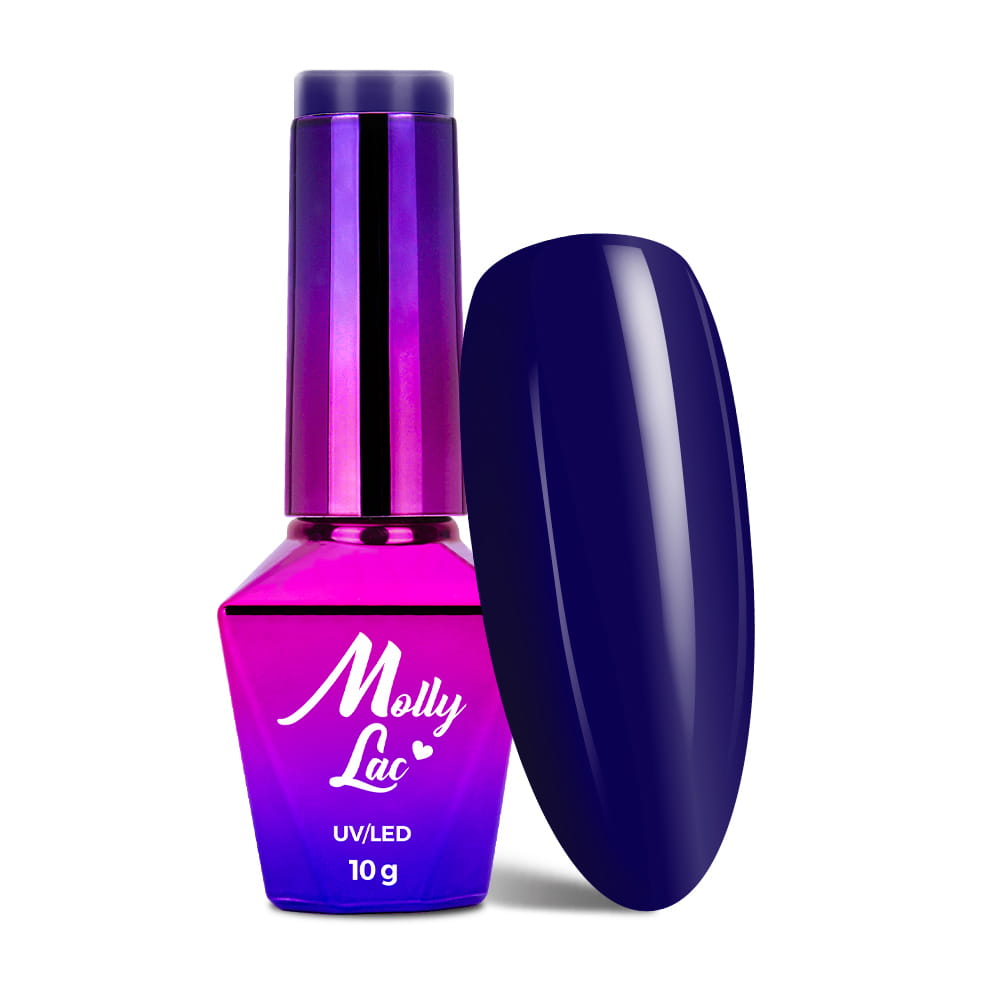 Lakier hybrydowy LED/UV Gel Polish MollyLac Pin-up Girl Nr 375 Bomber Girl 10 g