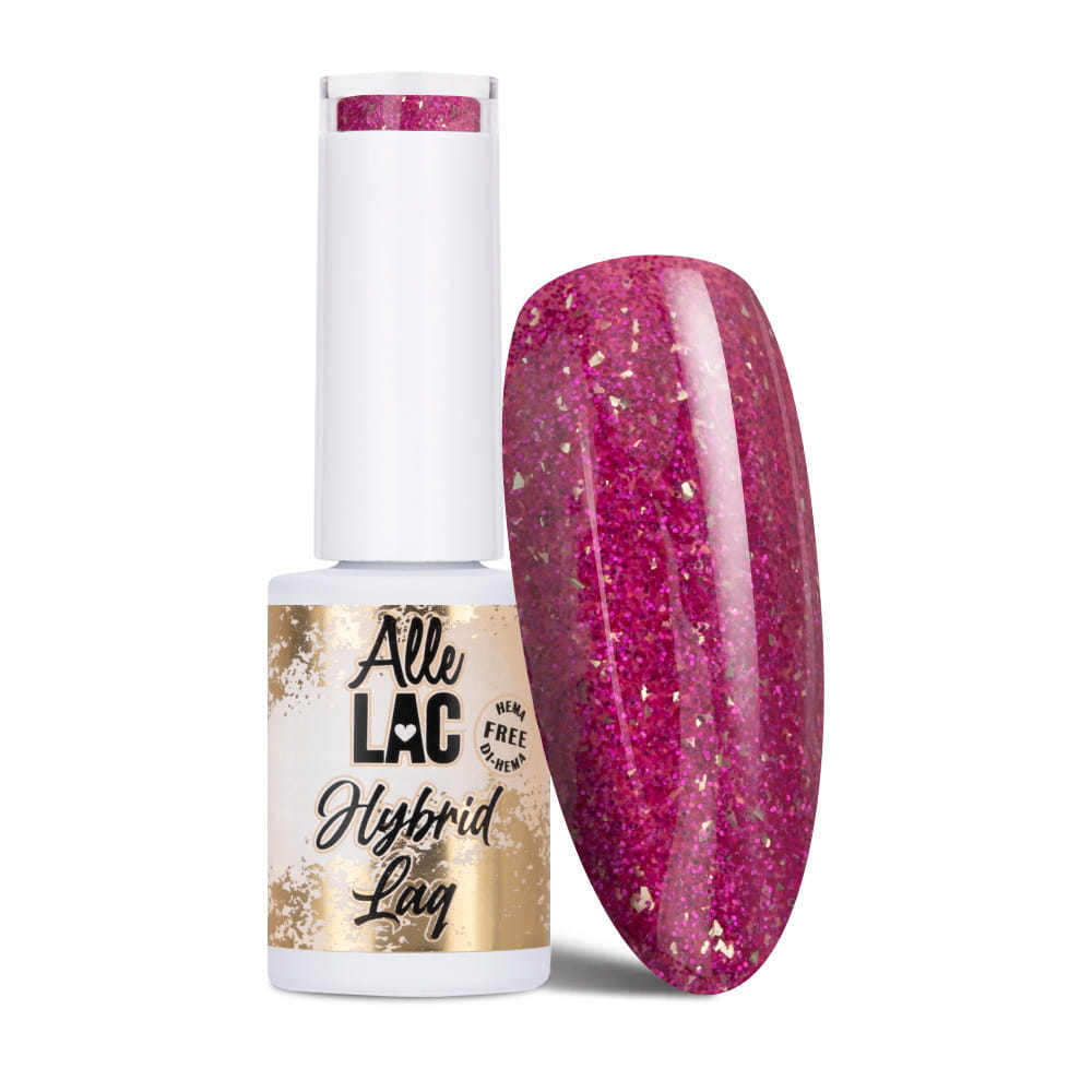 Lakier hybrydowy LED/UV Gel Polish AlleLac Masquerade Collection Nr 93 HEMA/Di-HEMA Free 5g