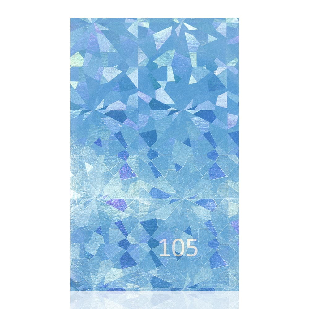 Naklejka do paznokci Laser effect samoprzylepna arkusz 8 cm x 5 cm Nr 93