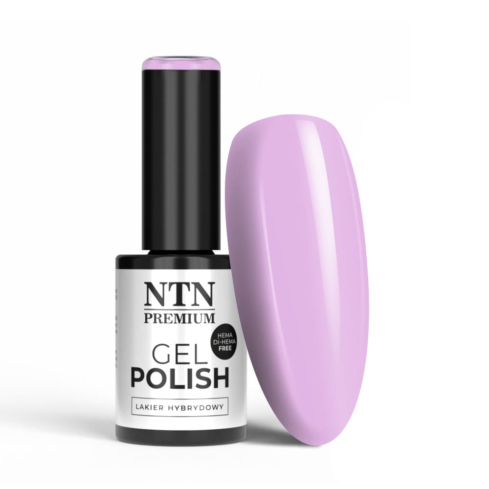 Lakier hybrydowy LED/UV Gel Polish Purples Nr 487 Limited Edition NTN Premium HEMA/Di-HEMA Free 5g