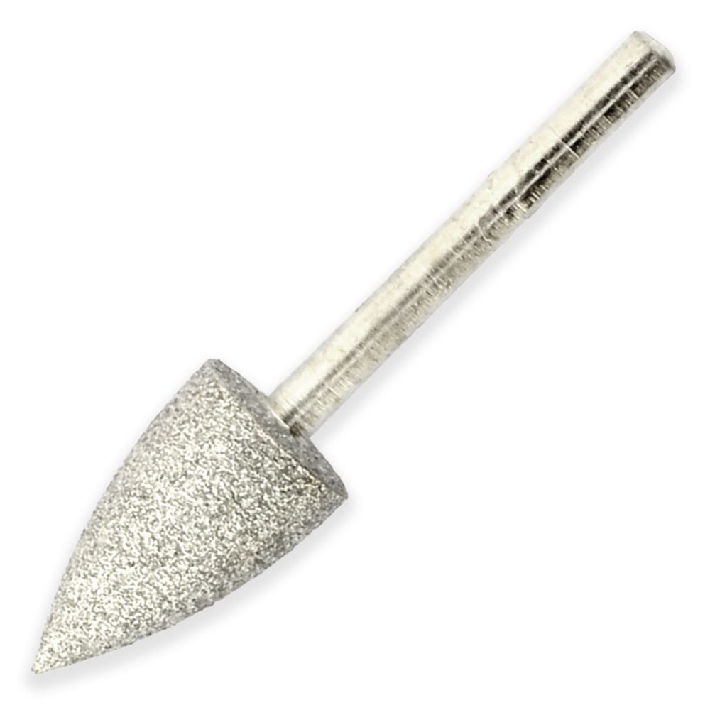 Frez diamentowy d5 kopuła szeroka srebrny