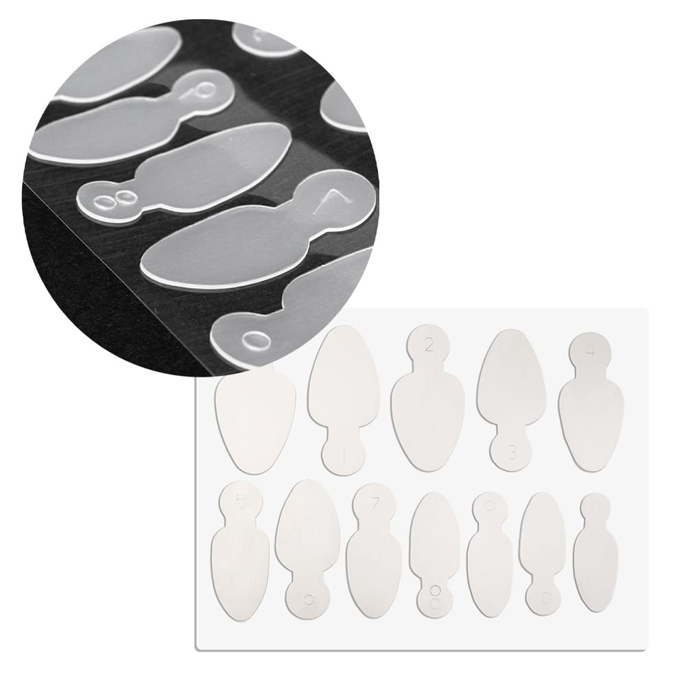 Combo system dual form silikonowe formy do frencha MollyLac owal 12 szt