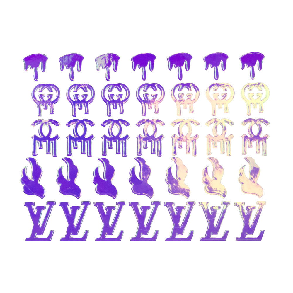 Naklejka samoprzylepna kształty logotypy Nr 25