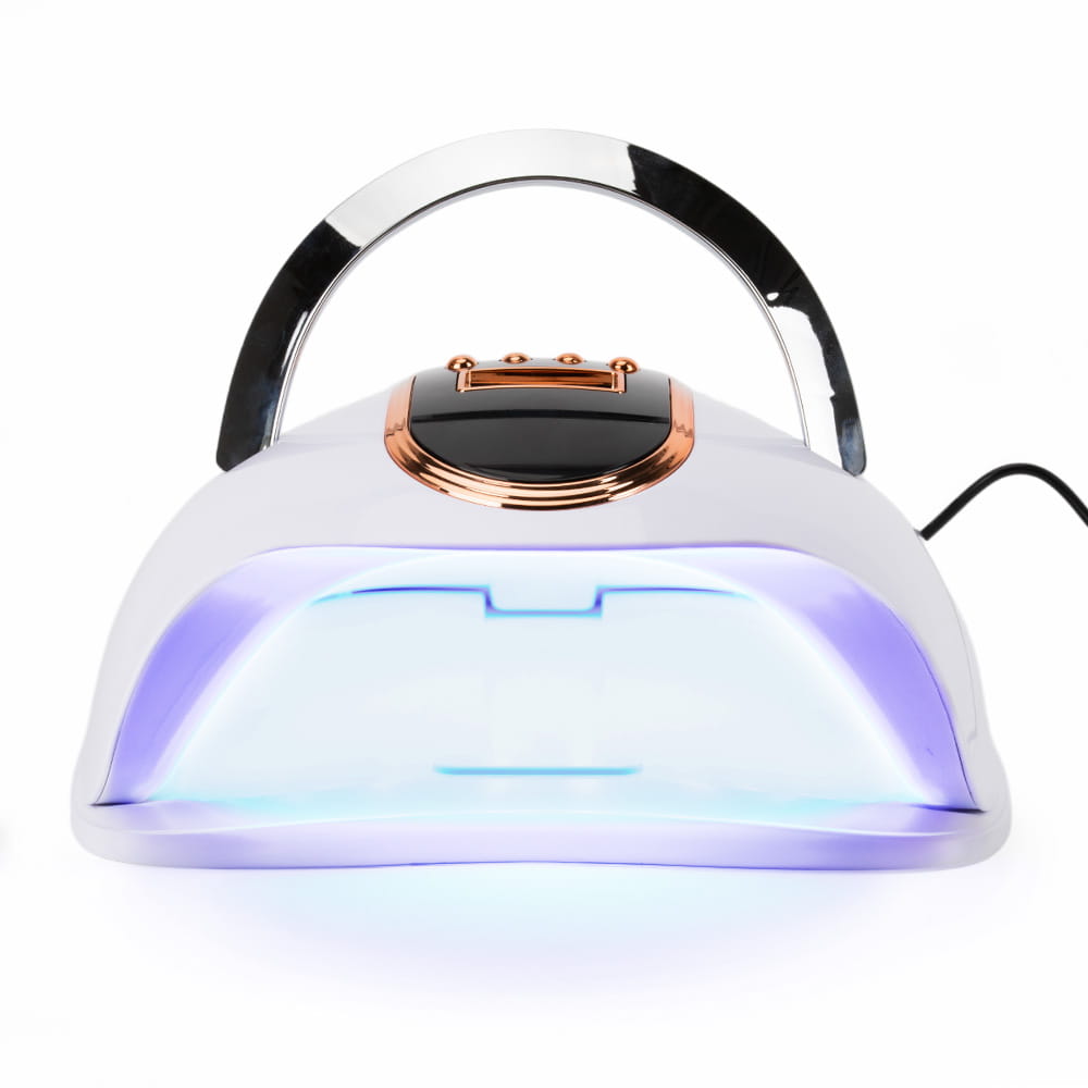 Lampa do paznokci UV/LED 168W do lakierów hybrydowych żeli i akrylożeli biała V8