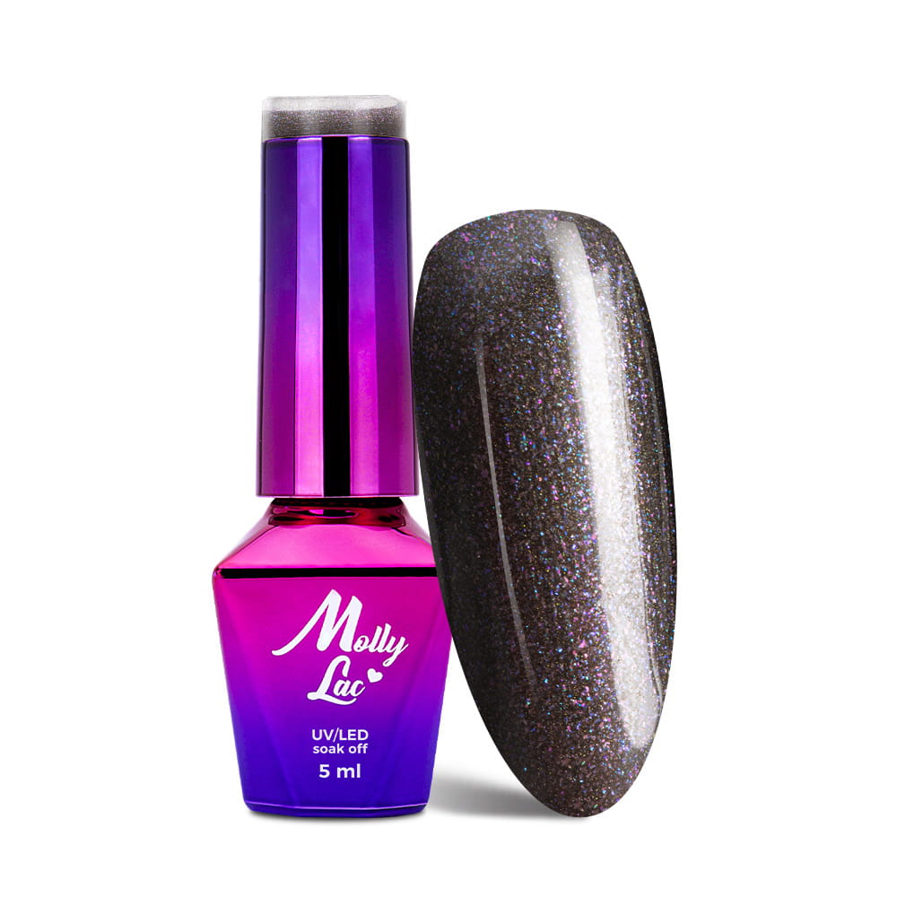 Lakier hybrydowy LED/UV Gel Polish MollyLac Wedding Dream & Champagne Nr 388 Magnum 5 ml