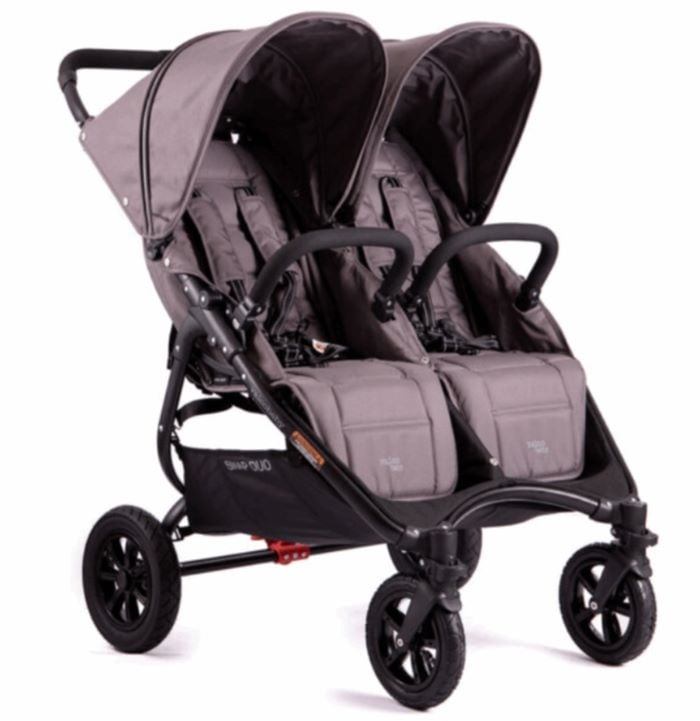 Valco Baby Snap Duo Sport - wózek spacerowy bliźniaczy-Dove Grey