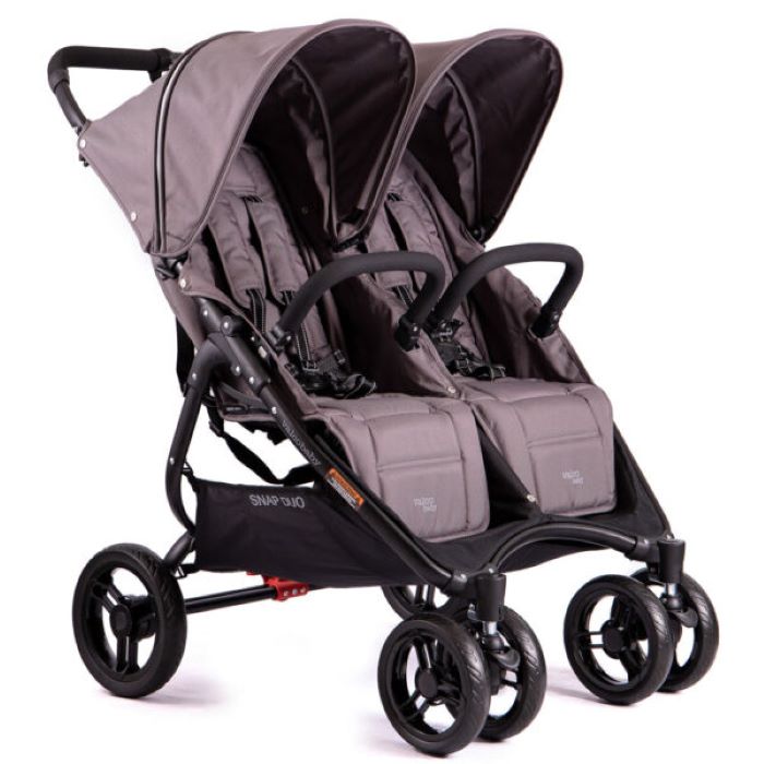 Valco Baby Snap Duo - wózek spacerowy bliźniaczy-Dove Grey