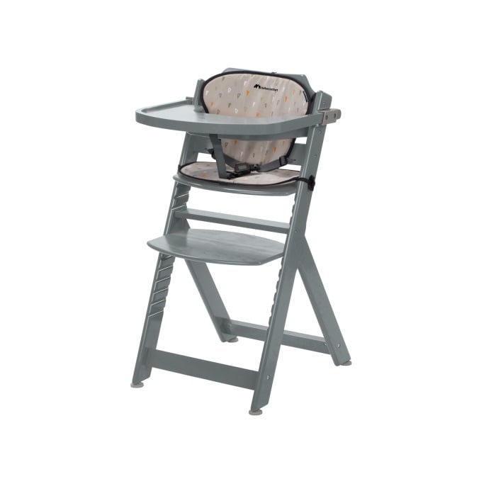 Bebe Confort Timba - krzesełko do karmienia-Warm Grey z wkładką