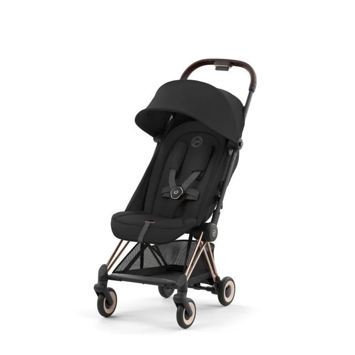 Cybex Coya - wózek spacerowy-Sepia Black-Rosegold