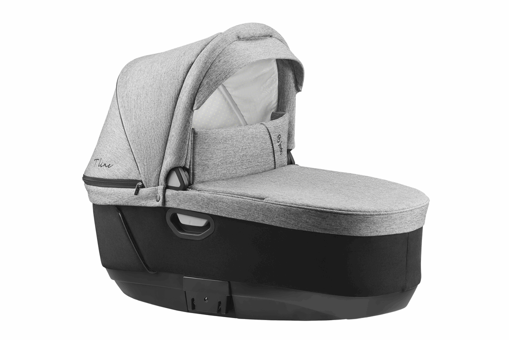 Jedo Tamel - wózek głęboko-spacerowy z torbą-T44-Koła TA pompowane-Stelaż Czarny