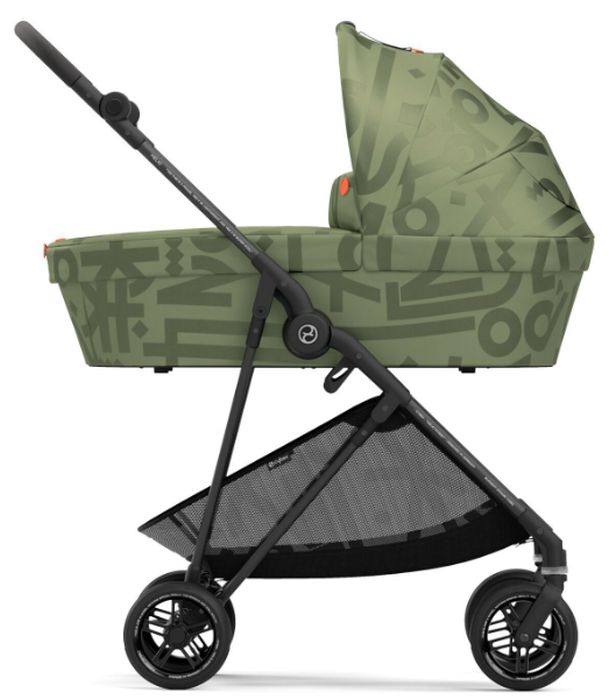 Cybex, Melio Street - wózek głęboko-spacerowy-Olive Green