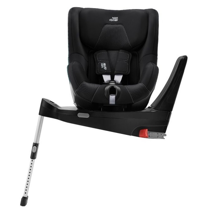 Britax Romer Dualfix 3 i-Size - fotelik samochodowy z bazą Flex Base 5Z dla dzieci od 61 do 105 cm wzrostu-Galaxy Black