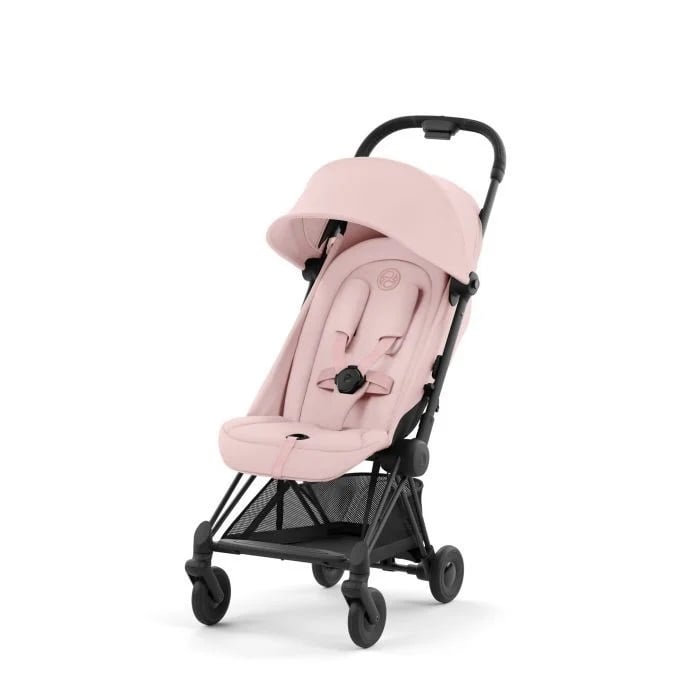 Cybex Coya - wózek spacerowy-Peach Pink-Matt Black