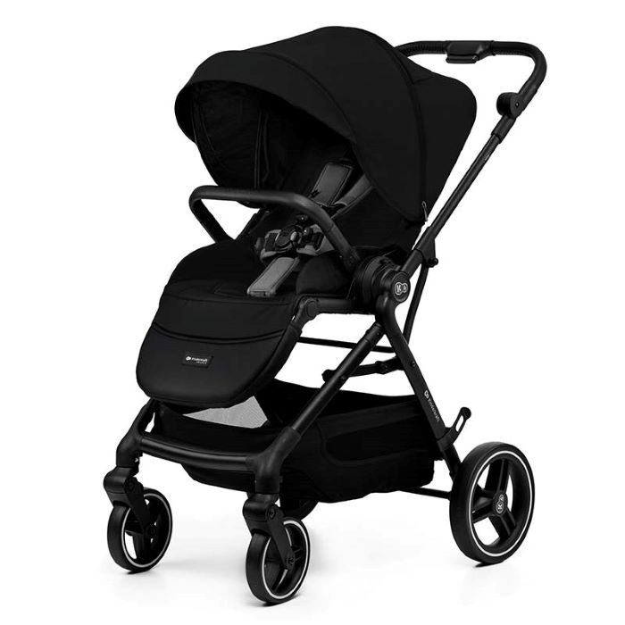 Kinderkraft Yoxi - wózek spacerowy-Pure Black