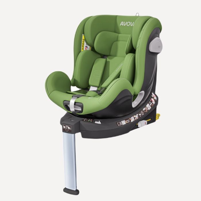 Avova Swan-Fix - fotelik dla dzieci od 40 do 125 cm wzrostu-Cactus Green