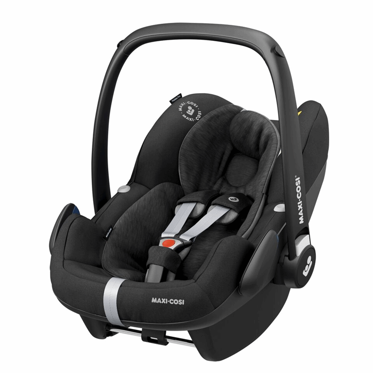 Maxi-Cosi, Pebble Pro i-Size - fotelik samochodowy od urodzenia do ok. 12 miesiąca życia 45 cm - 75 cm -Essential Black