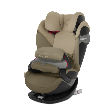 Cybex, Pallas S-Fix - fotelik samochodowy od 9-36 kg, od ok. 9 miesięcy do 12 lat-Classic Beige