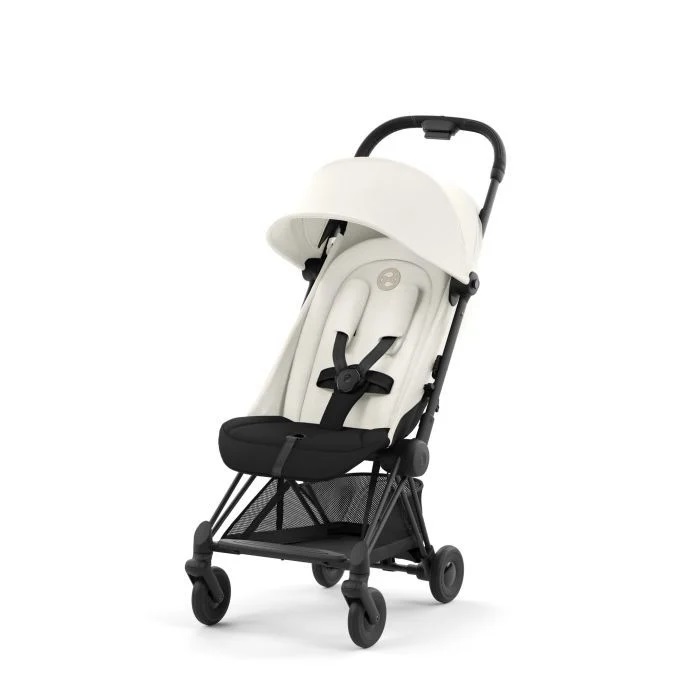 Cybex Coya - wózek spacerowy-Off White-Matt Black