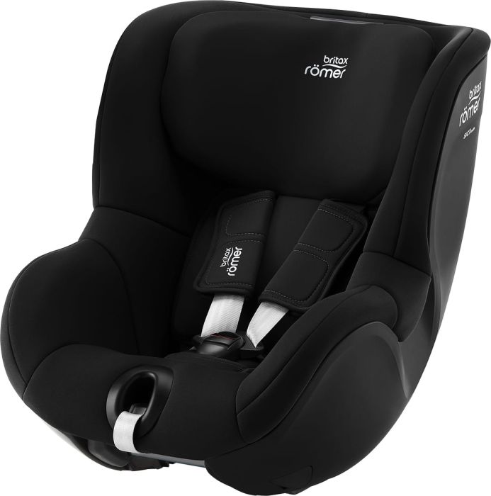 Britax Romer Dualfix 3 i-Size - fotelik samochodowy bez bazy dla dzieci od 61 do 105 cm, od 3 miesięcy do 4 lat, do 18 kg-Space Black