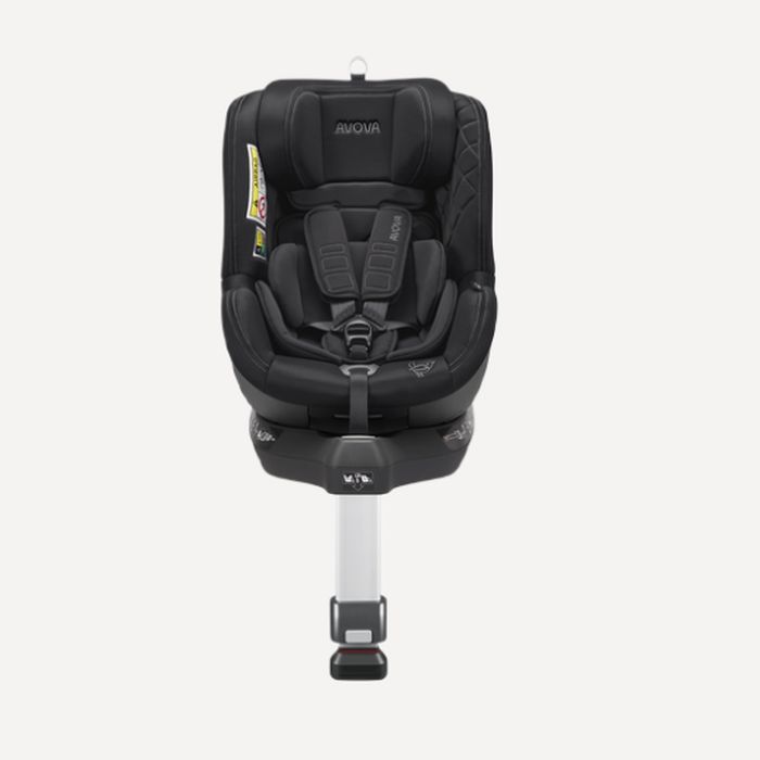 Avova Sperber-Fix 61 - fotelik dla dzieci od 61 do 105 cm wzrostu-Pearl Black