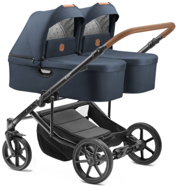 Jedo Duo 2w1 - wózek głęboko-spacerowy dla bliźniąt-D53