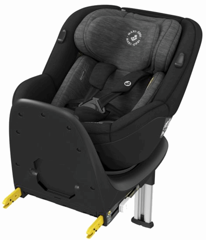 Maxi Cosi, Mica - obrotowy fotelik samochodowy od urodzenia do 4 roku życia-Authentic Black