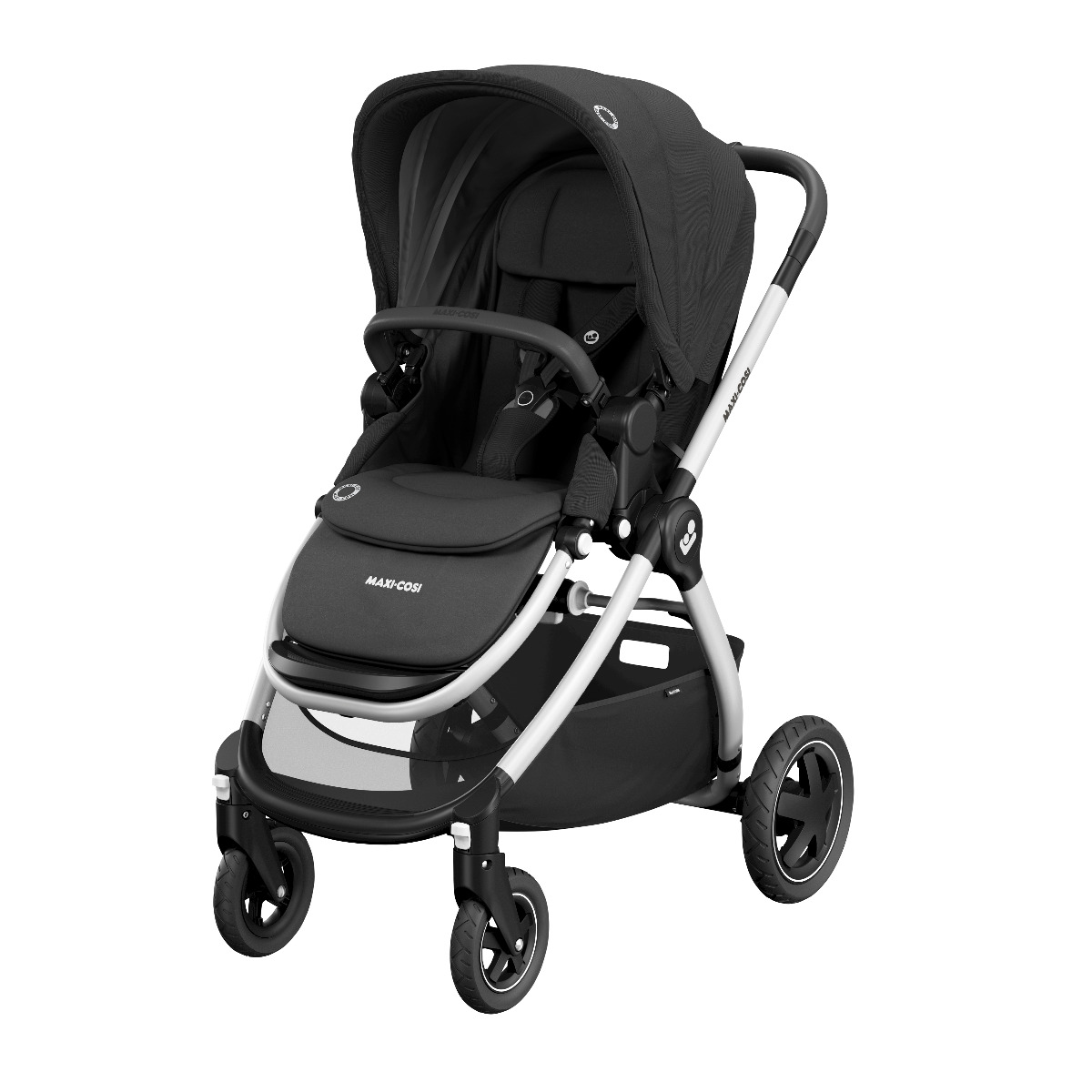 Maxi-Cosi, Adorra - wózek głęboko-spacerowy z gondolą Oria Maxi-Cosi-Essential Black