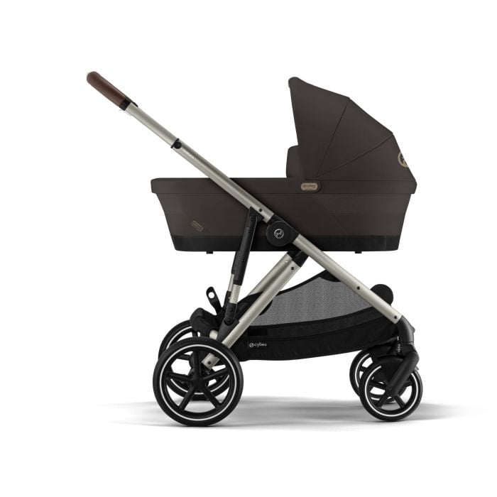Cybex Gazelle S - wózek głęboko-spacerowy-Chocolate Brown (Taupe Frame)