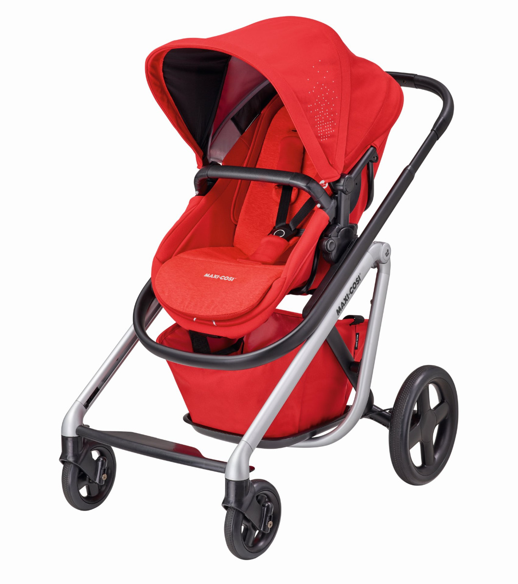 Maxi-Cosi, Lila - wózek spacerowy-Nomad Red