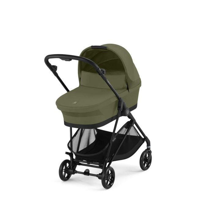 Cybex Melio Carbon - wózek głęboko-spacerowy-Moss Green