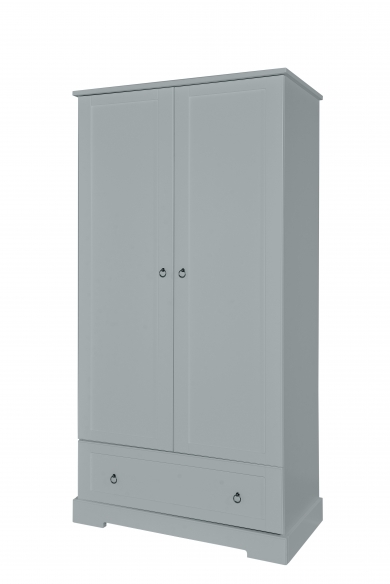 Novelies, Retro - szafa 2-drzwiowa-Szary