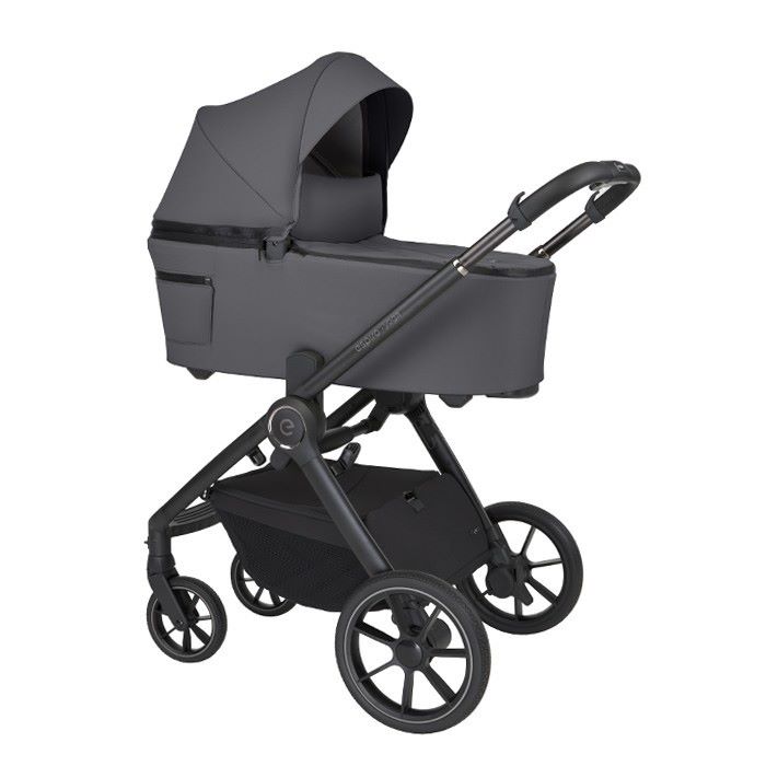 Espiro Yoga - uniwersalny wózek głęboko-spacerowy 2w1 -17 Gray Zen