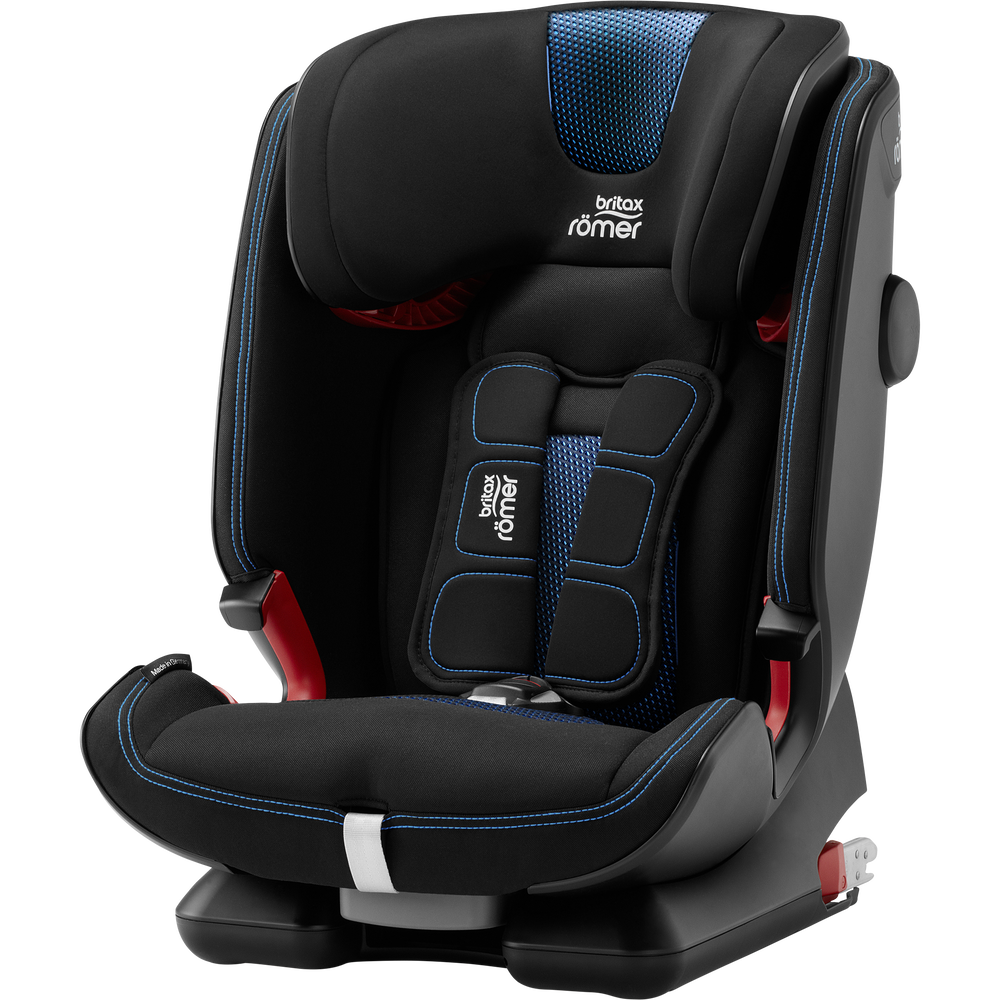 Britax Romer, Advansafix IV R - fotelik samochodowy isofix od 9 miesięcy do 12 lat, 9 - 36 kg -Cool Flow - Blue