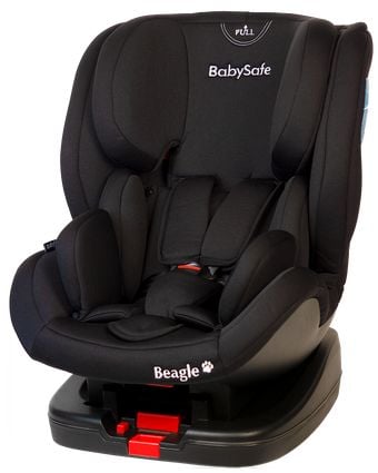 BabySafe, Beagle - fotelik samochodowy 0-25 kg -Czarny