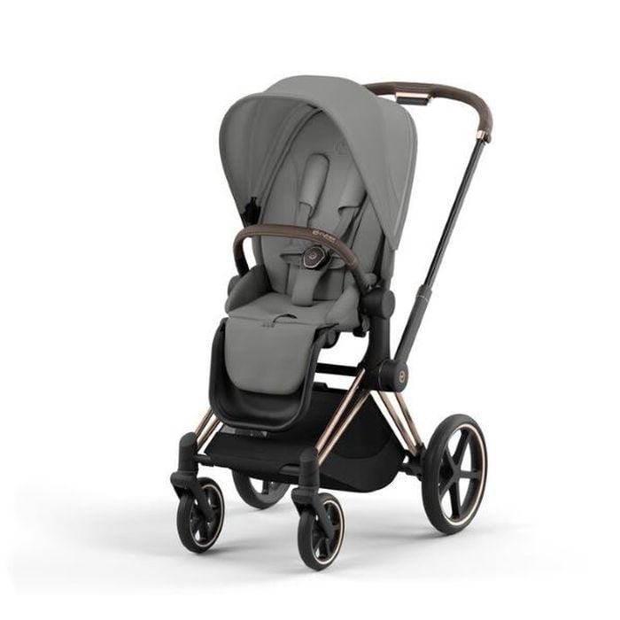Cybex Priam 4.0 - wózek spacerowy-Mirage Grey-Rose Gold