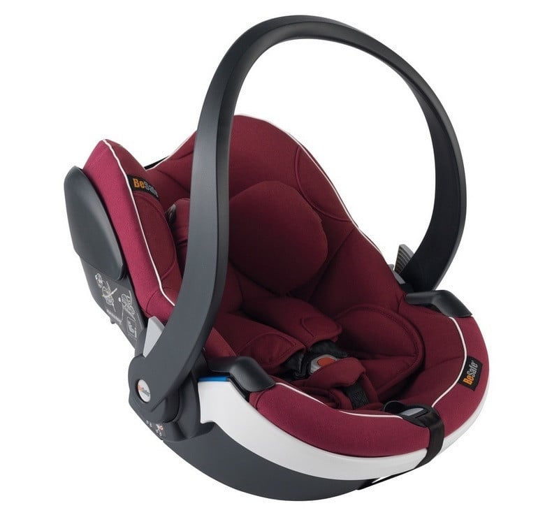 Be Safe, Izi Go Modular i-Size WE - fotelik fotelik od urodzenia do 1 roku -Burgund Melange