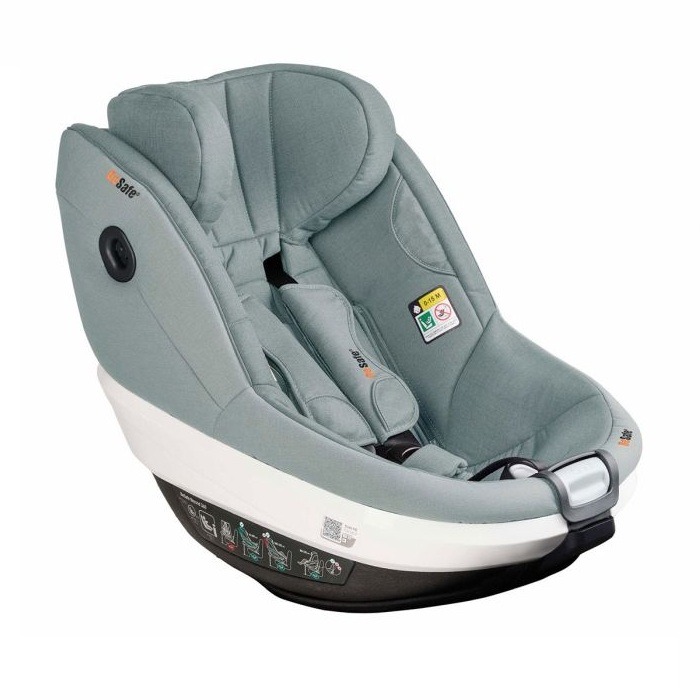 BeSafe Beyond 360 obrotowy fotelik dla maluchów od 61-125 cm, 9-22 kg, 6 miesięcy-6 lat-Morska Zieleń