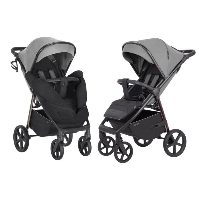 Carrello Bravo Plus 2024 - wózek spacerowy do 22 kg -Mist Grey